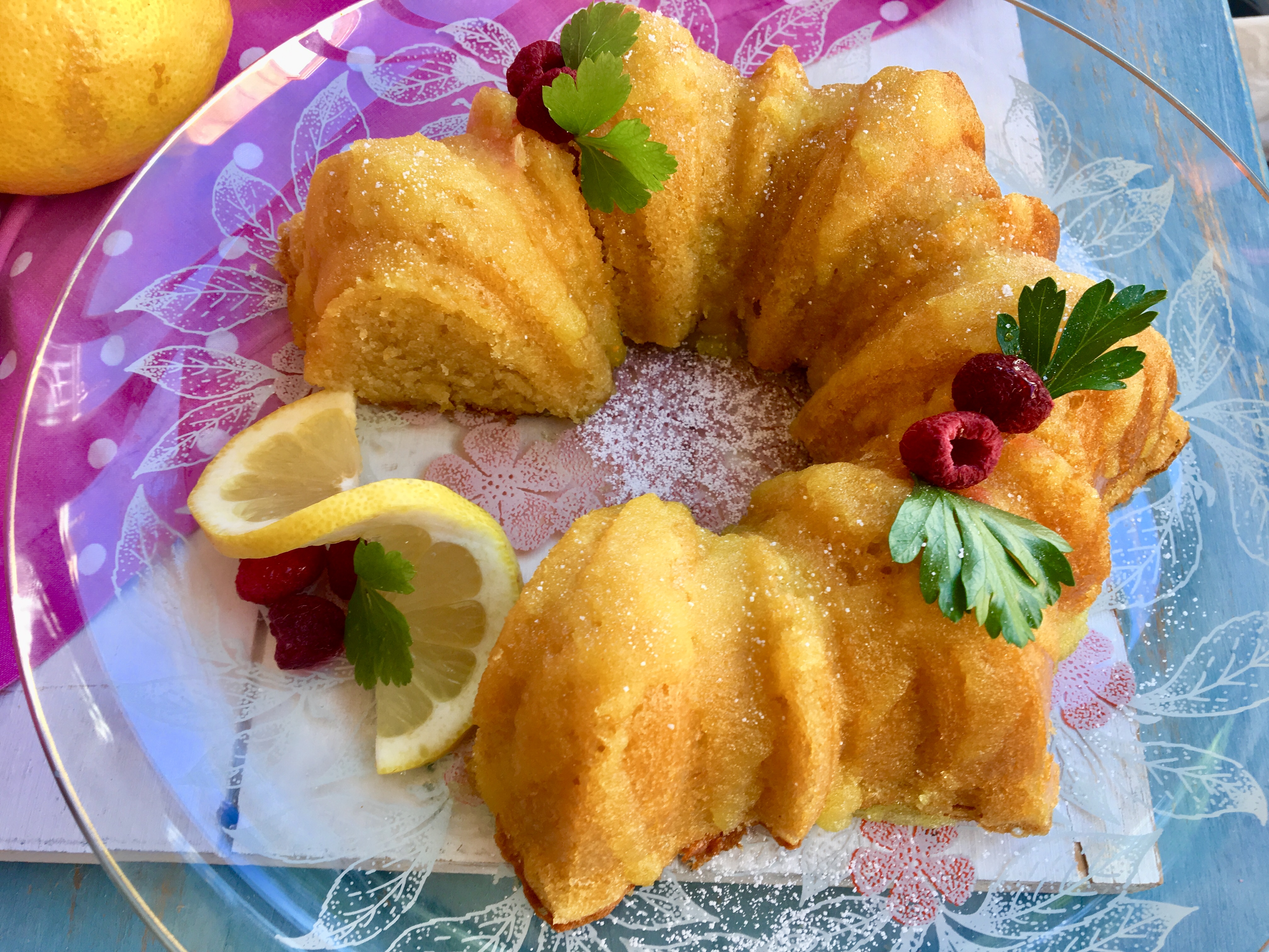 Bundt cake de Limón y buttermilk