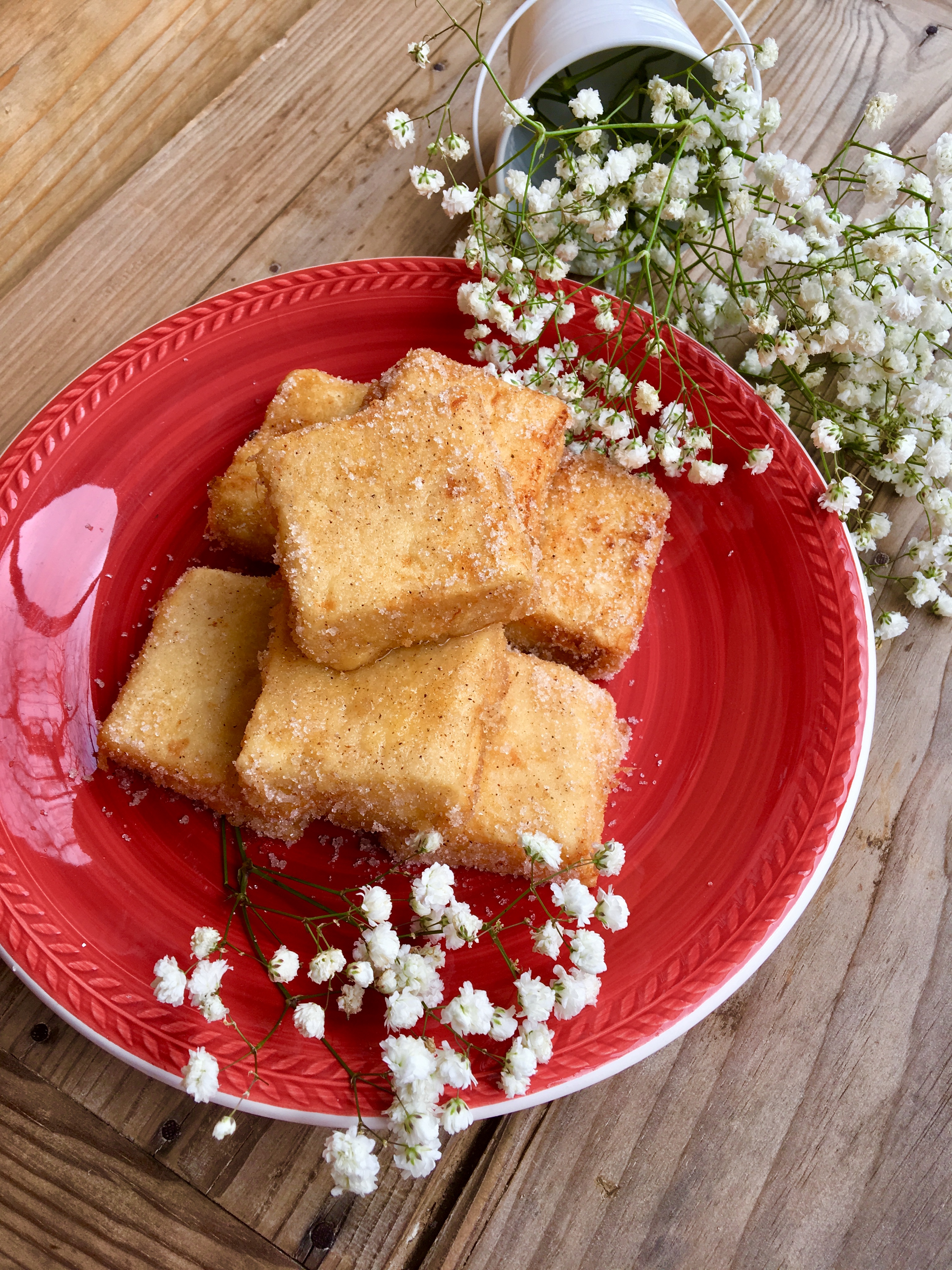 Leche frita tradicional